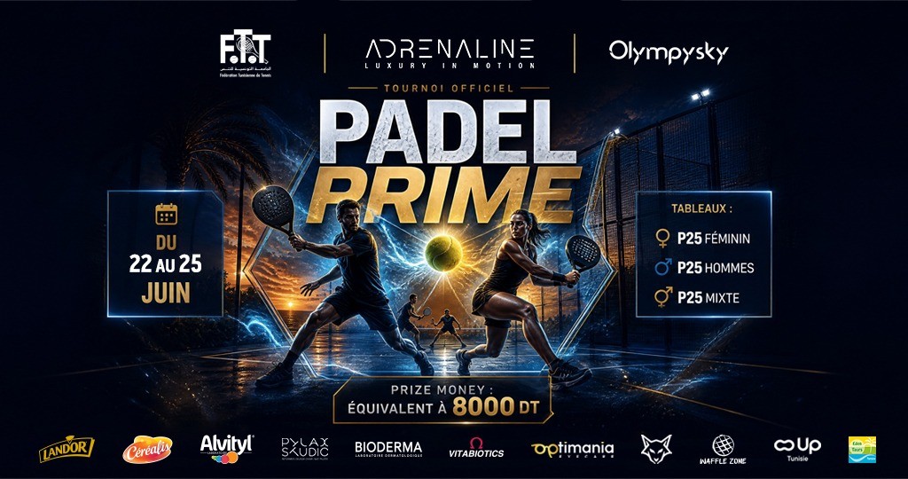 P25H & P25F & P25Mixte - Olympysky Padel Club