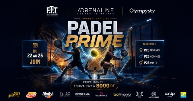 P25H & P25F & P25Mixte - Olympysky Padel Club