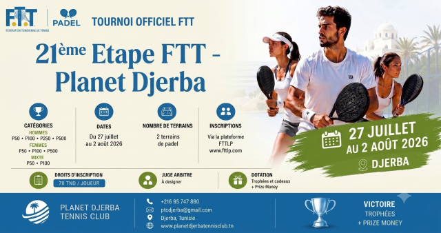 21ème Etape FTT - Planet Djerba