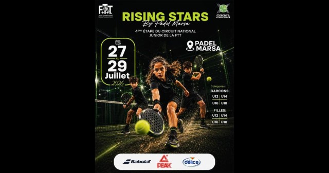 Circuit Jeunes - 4ème Etape - Padel Marsa