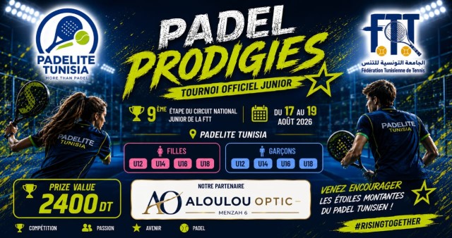 Circuit Jeunes - 9ème Etape - Padelite Tunisia