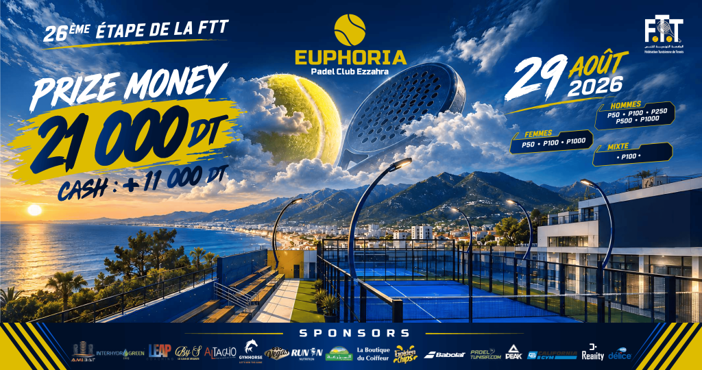 26ème Etape FTT - Euphoria Padel Club 