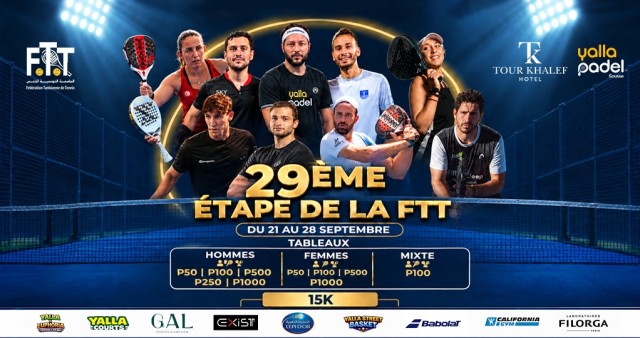 29ème Etape FTT - Yalla Padel