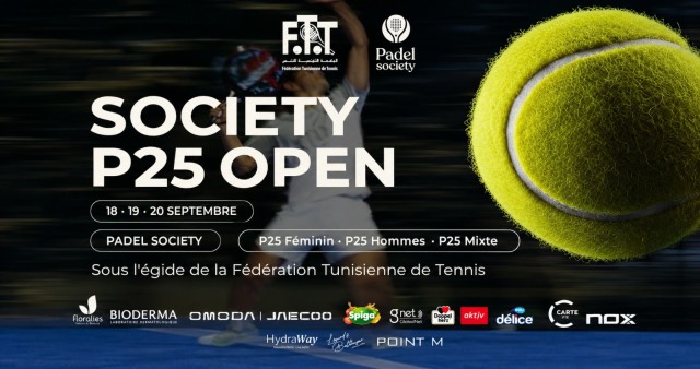 P25H & P25F & P25Mixte - Padel Society 